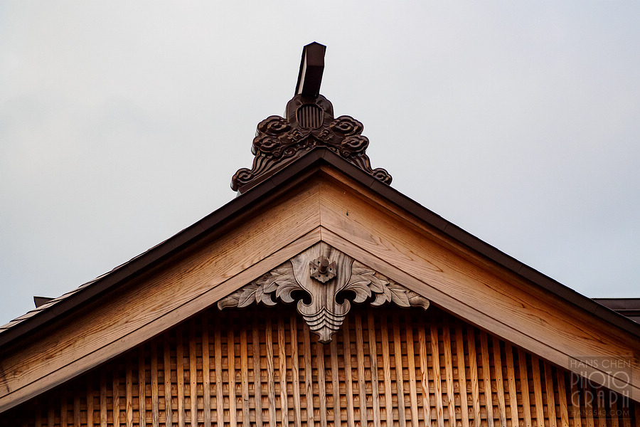 久留米高良大社夕照夜景