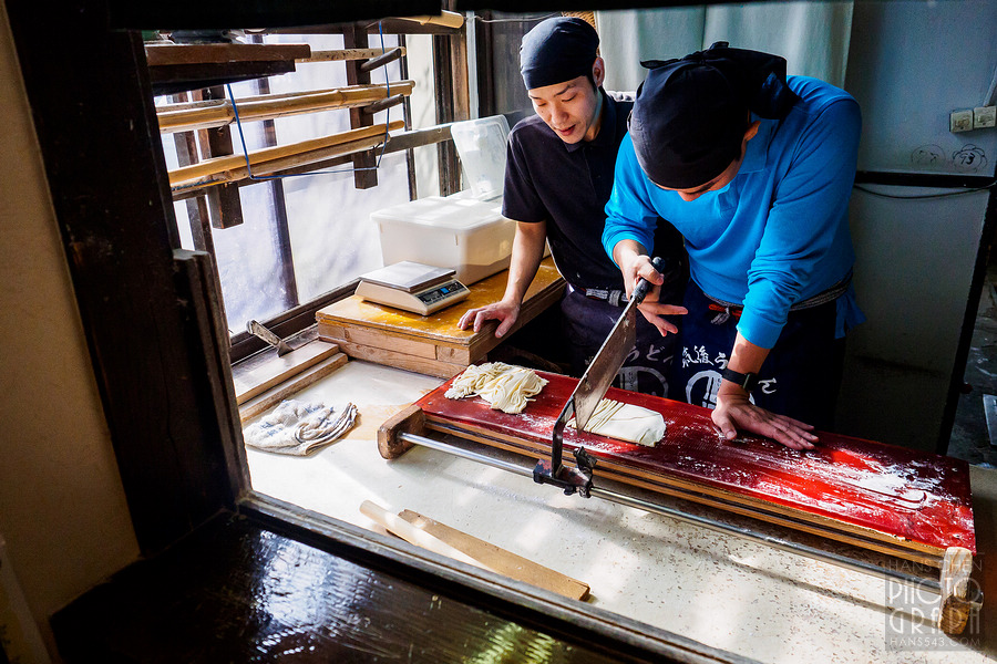 たけ屋手擀烏龍麵體驗