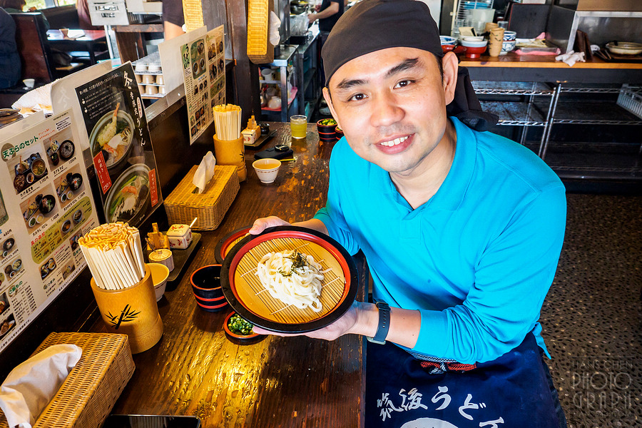たけ屋手擀烏龍麵體驗