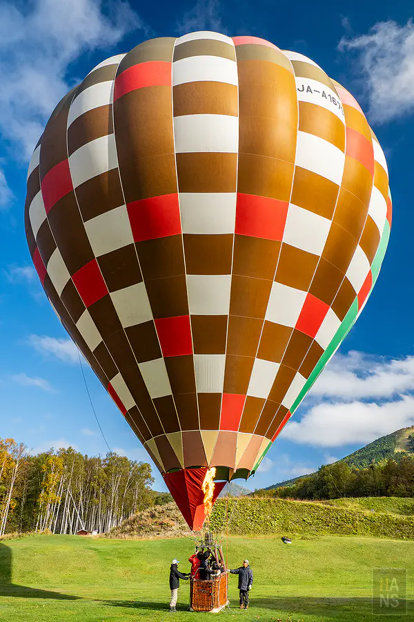 從熱氣球上俯瞰北海道TOMAMU的壯麗景色
