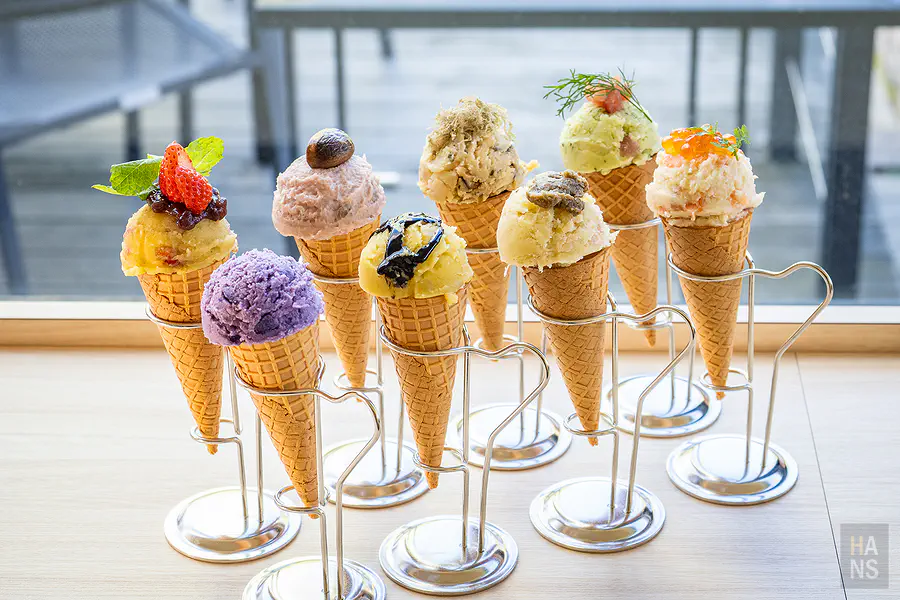 馬鈴薯沙拉冰淇淋的口味選擇