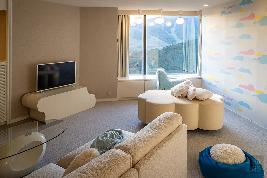 RISONARE雲朵主題套房以雲海為發想的可愛療癒空間