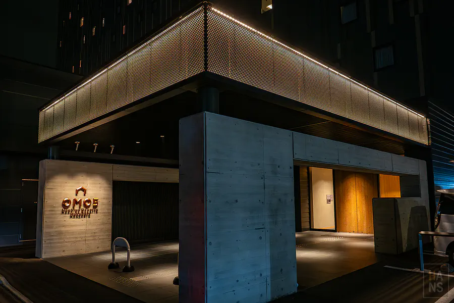 星野OMO5函館︱夜晚入口
