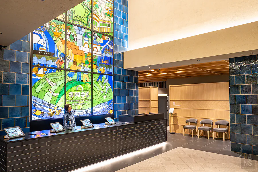 星野OMO5函館︱一樓Check-in櫃檯