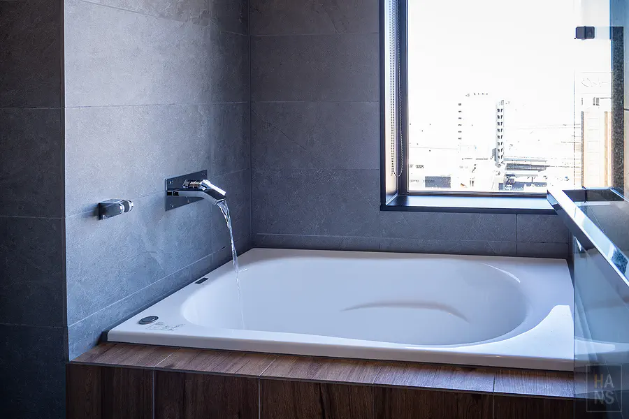 星野OMO5函館︱View Bath Twin Room 景觀浴室