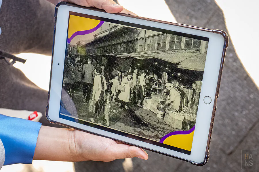 OMO Ranger 介紹函館自由市場的歷史照片