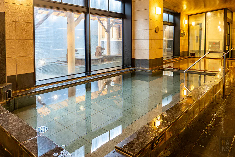 星野OMO5函館︱溫泉室內白湯