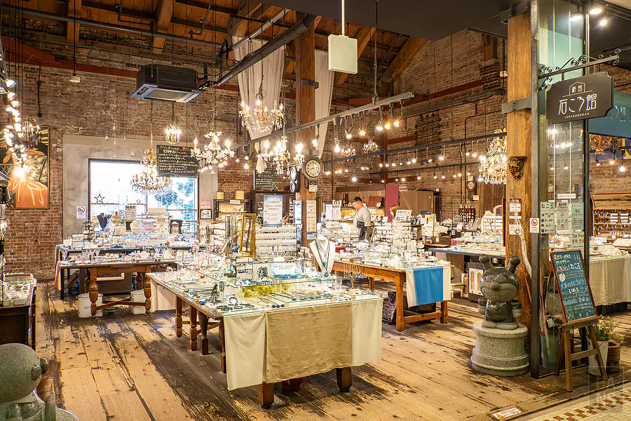 金森紅磚倉庫 內部商店