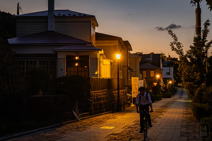 函館元町 傍晚街道