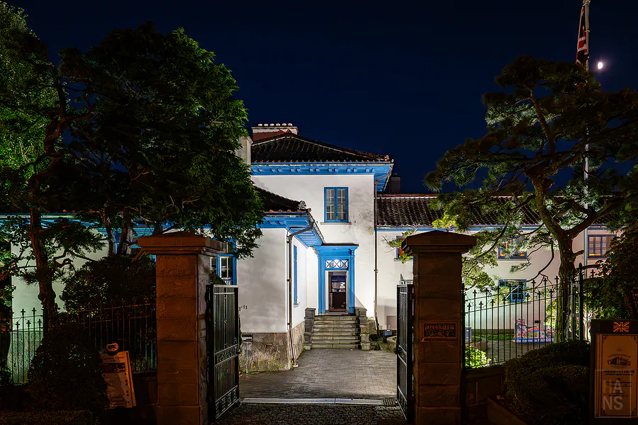 函館市舊英國領事館 夜景