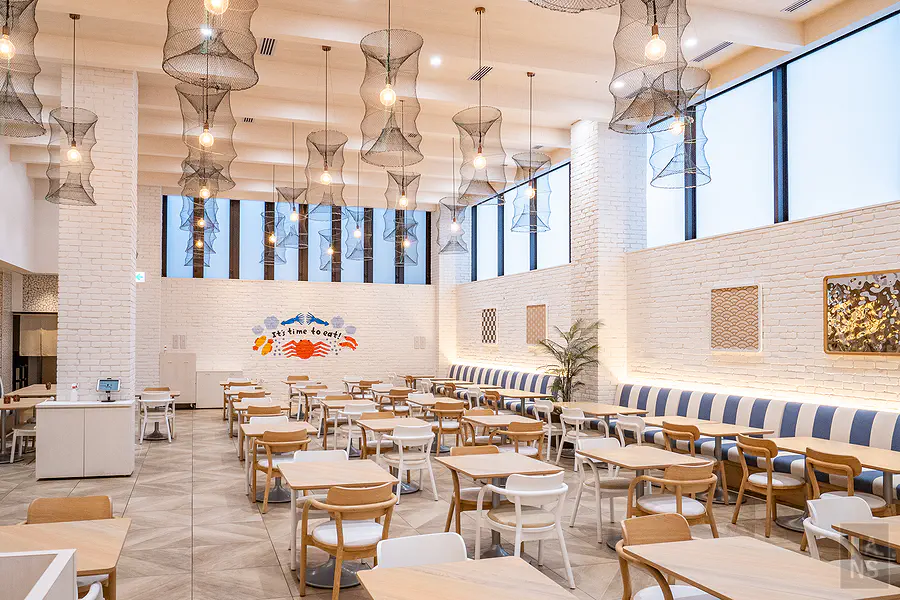 星野OMO5函館︱OMO Dining 座位區