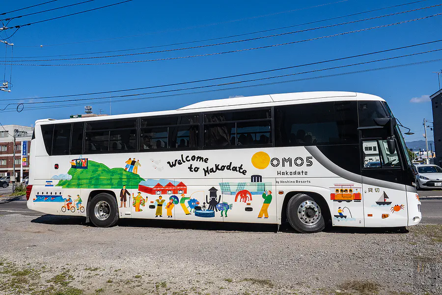 星野OMO5函館 函館周遊免費巴士