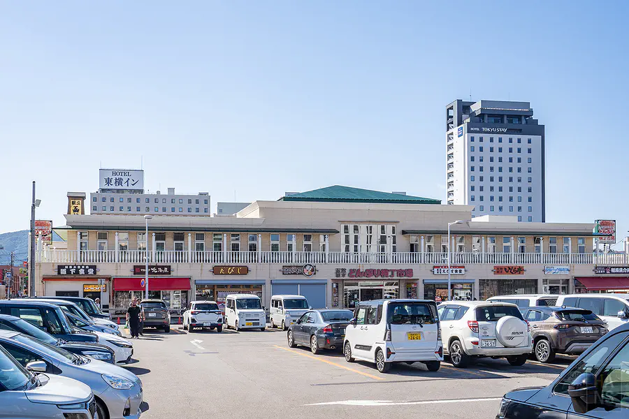 函館朝市 駅二市場 外觀