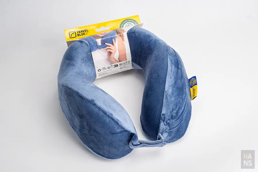 Travel Blue 藍旅 寧靜頸枕 莫蘭迪藍