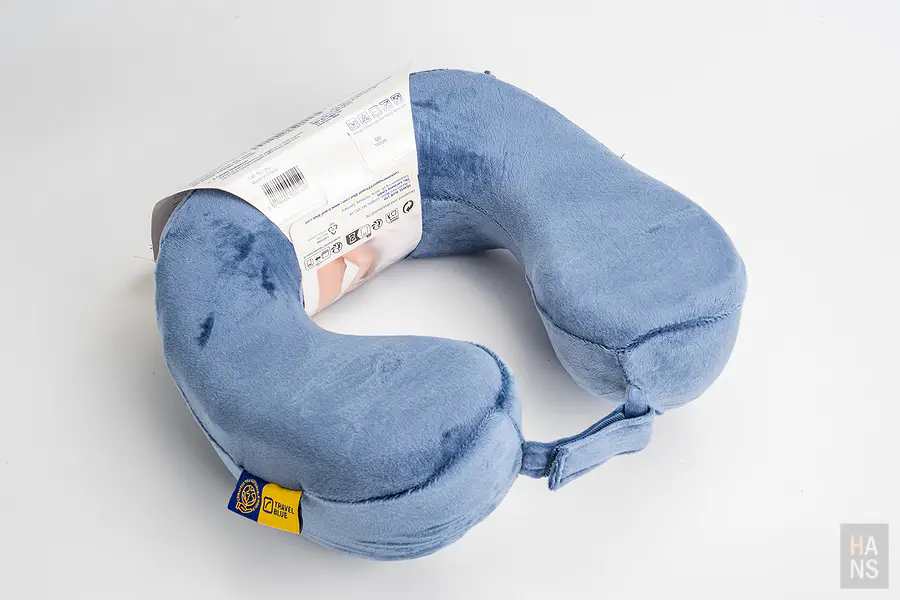 Travel Blue 寧靜頸枕 駝峰設計