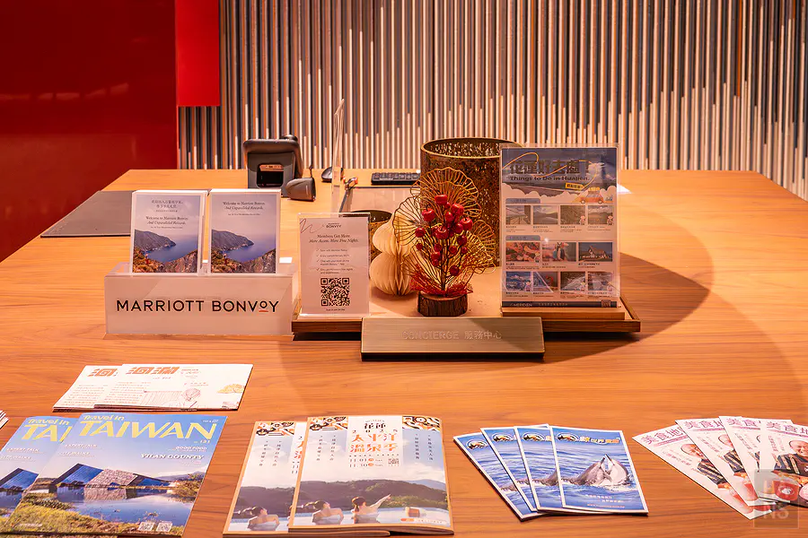 花蓮潔西艾美大廳的禮賓服務中心