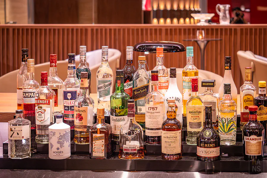 Happy Hour 提供的各式酒類