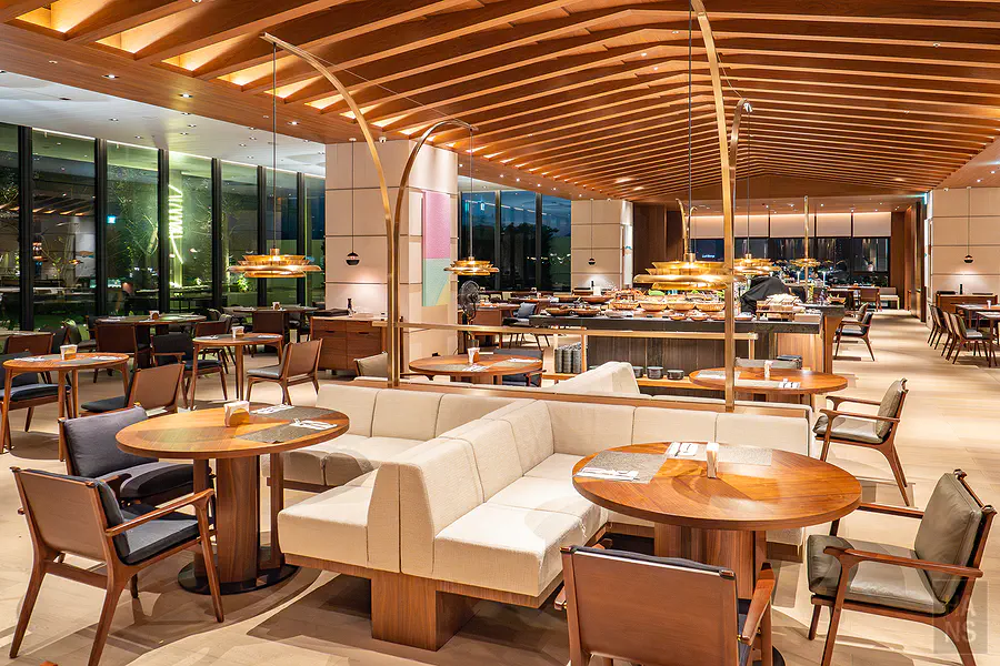 花蓮潔西艾美渡假酒店探索廚房的用餐環境