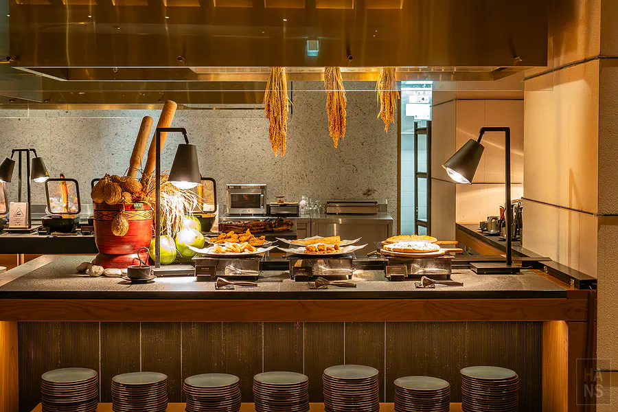 探索廚房 Buffet 的異國料理區