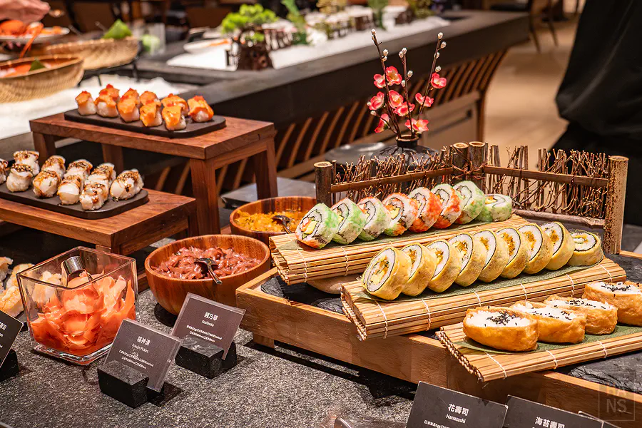 探索廚房 Buffet 的壽司吧