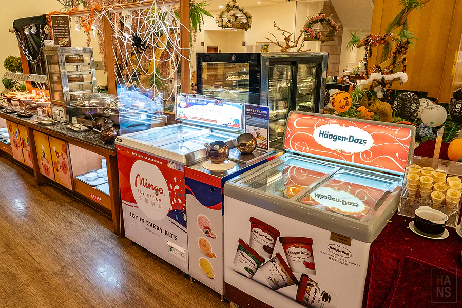 娜路彎 Buffet 提供 Häagen-Dazs 和 Mingo 冰淇淋