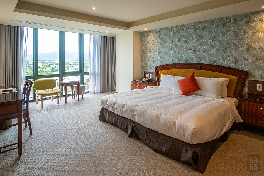 星空天浴套房的臥室空間