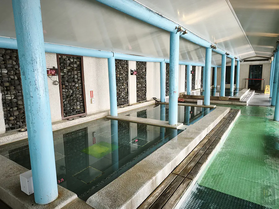 SPA 美人湯的藥浴池區域