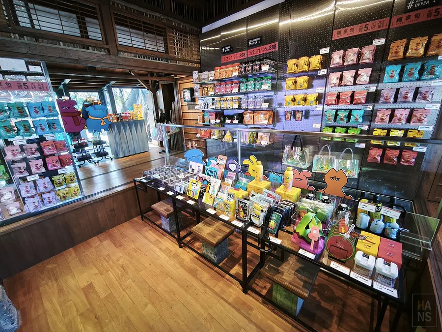 Doga 辣椒先生快閃店內的商品陳列