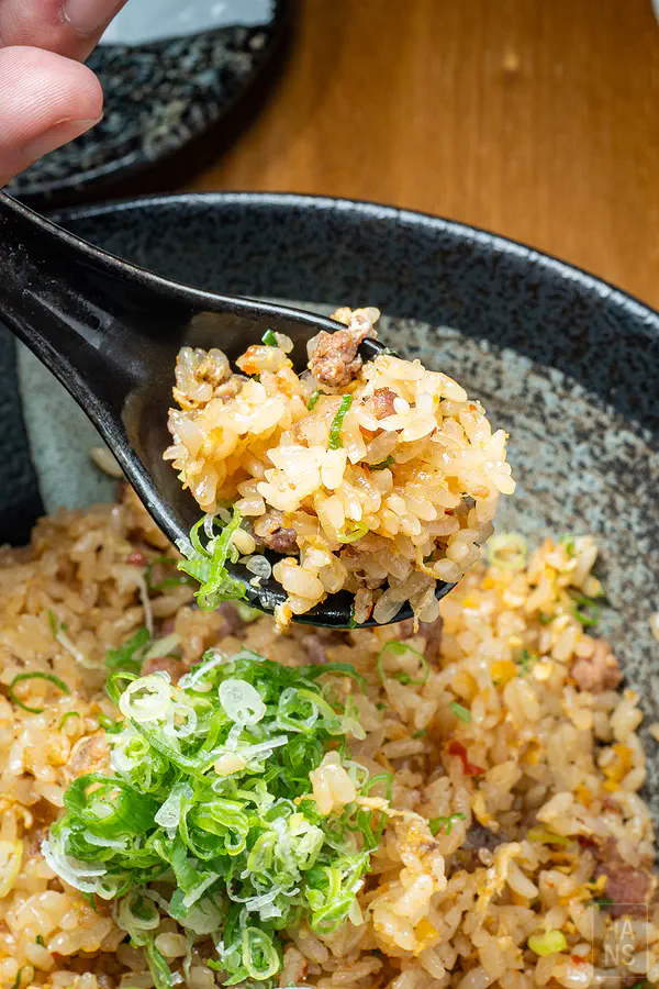 米粒分明且充滿鍋氣的炒飯