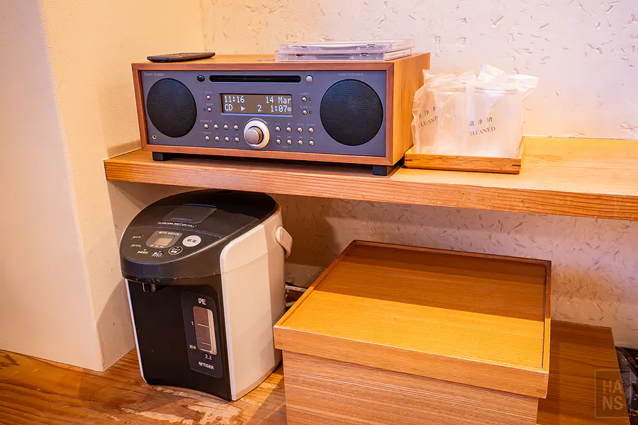 大村屋客房配備的Tivoli Audio高級音響