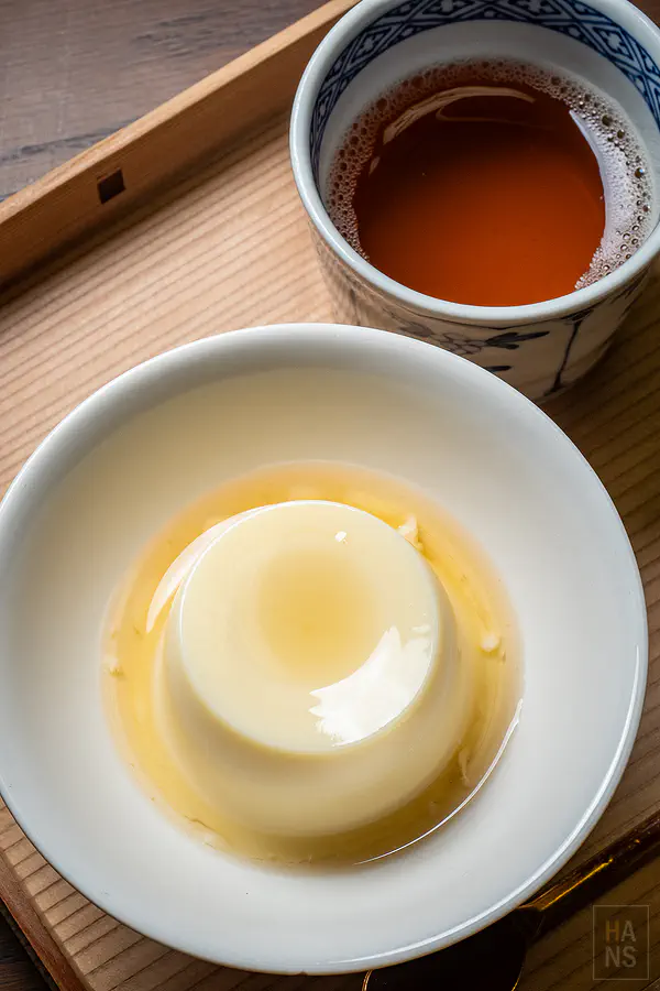 大村屋超人氣甜點招牌嬉野抹茶牛奶布丁