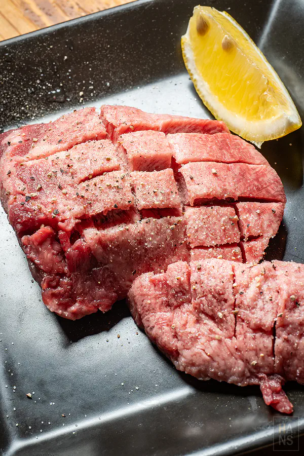 上場亭私心推薦的銷魂厚切牛舌