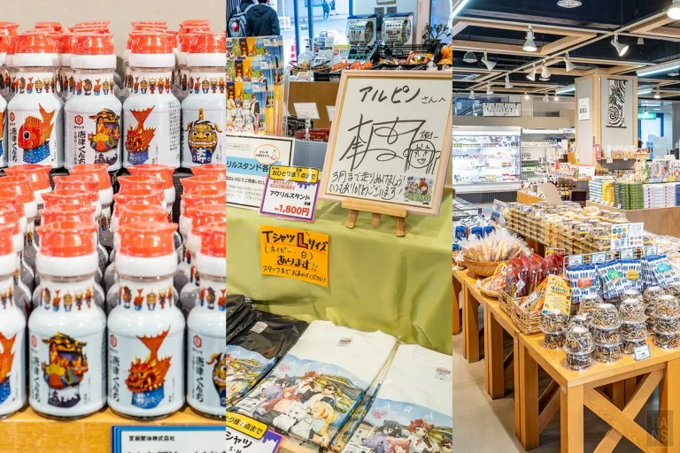 【佐賀唐津】唐津市故鄉會館 ARPINO：車站旁超好逛的伴手禮免稅店，當地名產與佐賀偶像是傳奇動漫聯名一次滿足