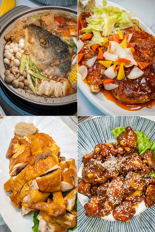 香氣撲鼻且肉質Q彈的新鮮海產料理，調味恰到好處非常下飯