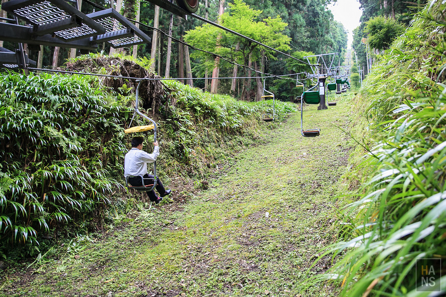 滋賀縣長濱市賤岳纜車