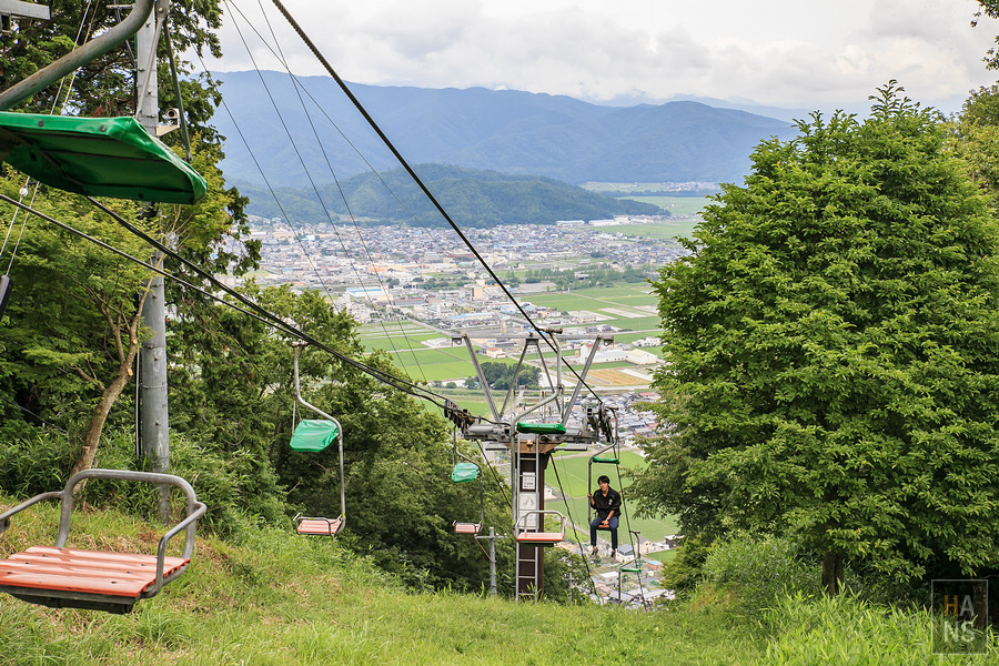 滋賀縣長濱市賤岳纜車