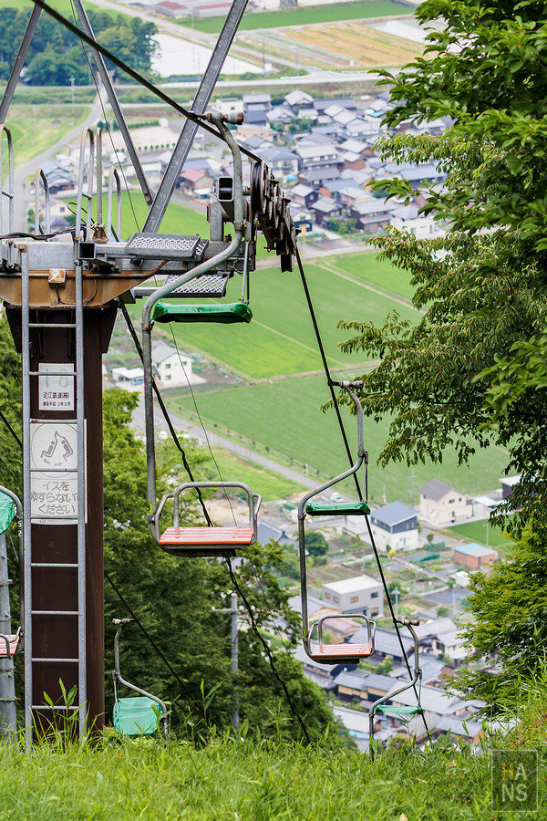 滋賀縣長濱市賤岳纜車