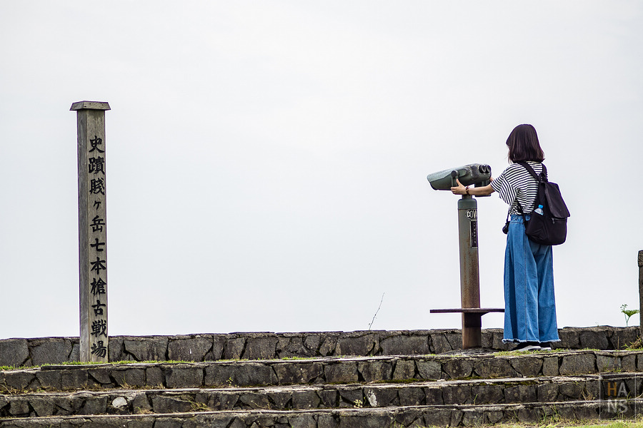 滋賀縣長濱市賤岳纜車
