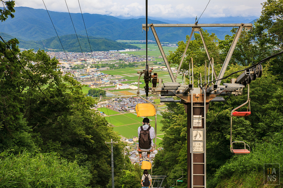 滋賀縣長濱市賤岳纜車