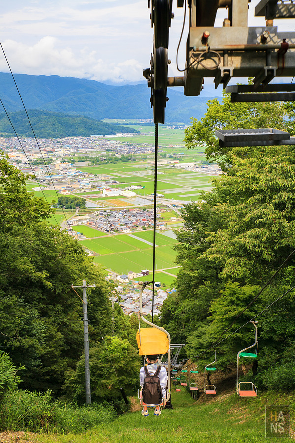滋賀縣長濱市賤岳纜車
