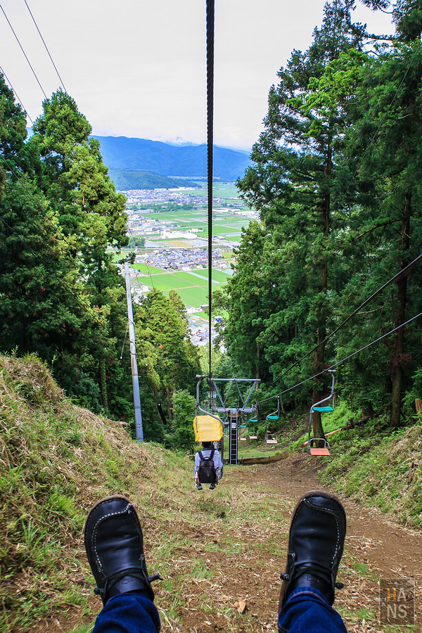 滋賀縣長濱市賤岳纜車