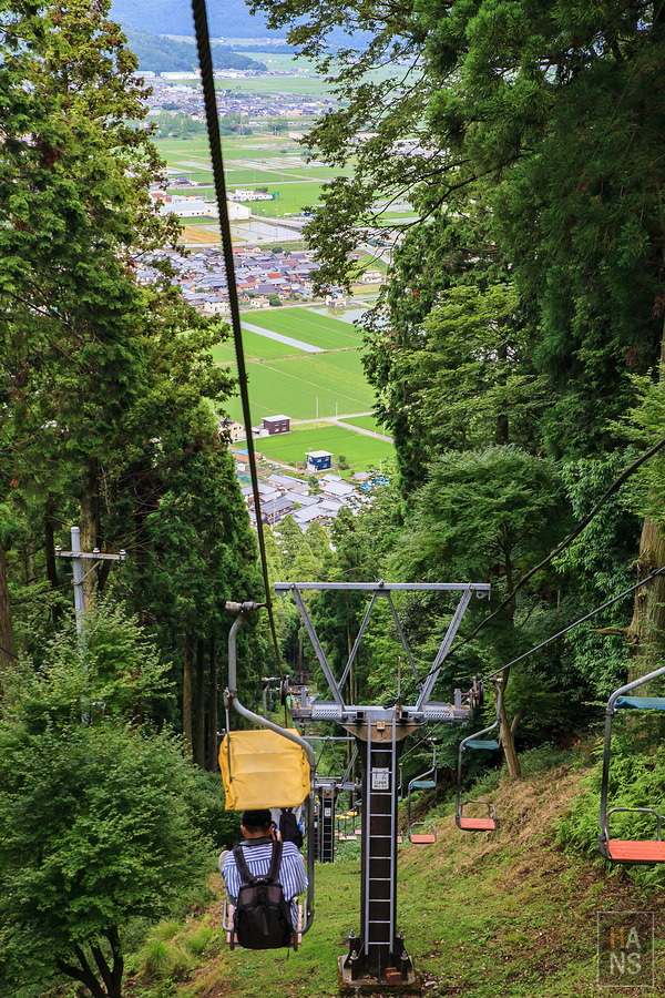 滋賀縣長濱市賤岳纜車