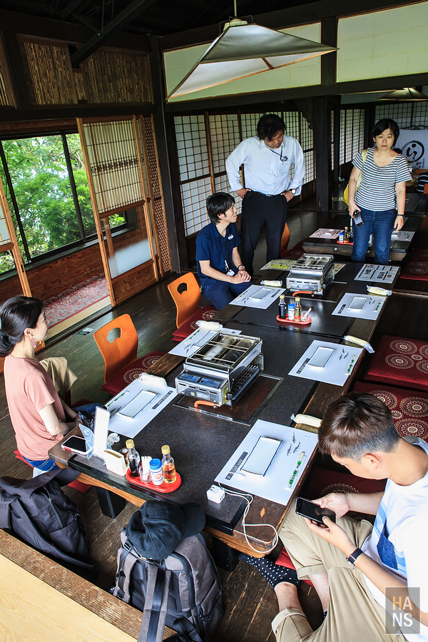滋賀長濱鮎茶屋かわせ烤香魚料理