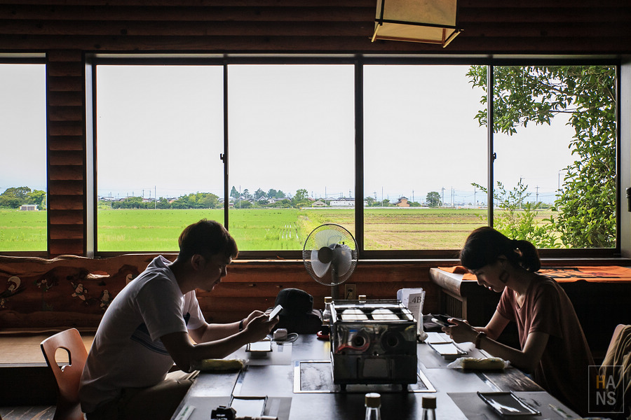 滋賀長濱鮎茶屋かわせ烤香魚料理