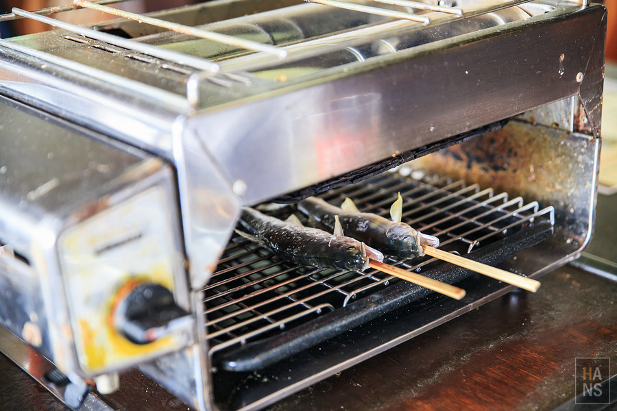 滋賀長濱鮎茶屋かわせ烤香魚料理