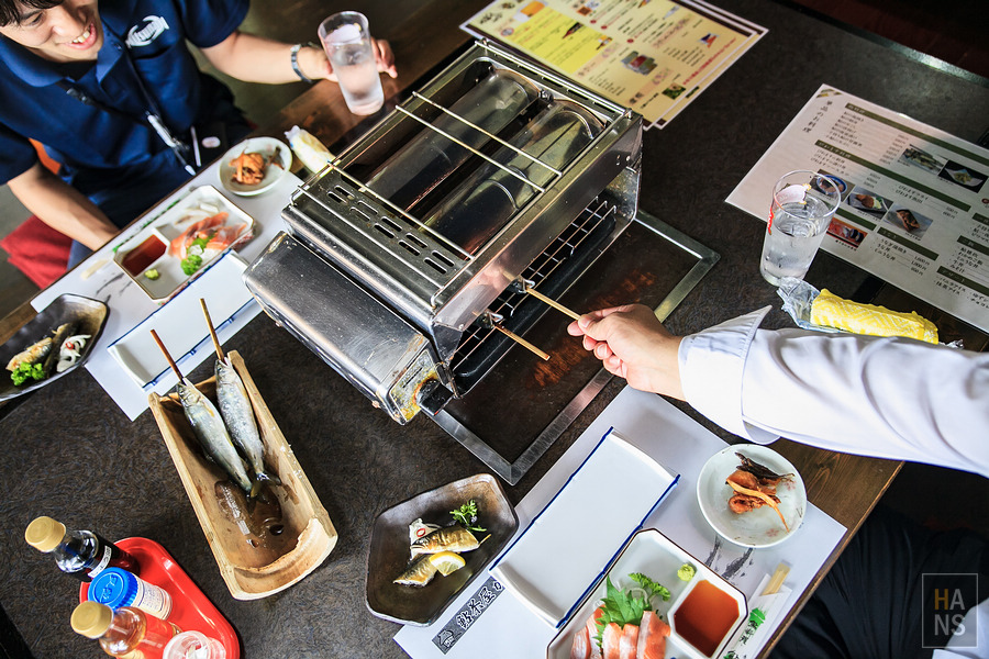 滋賀長濱鮎茶屋かわせ烤香魚料理