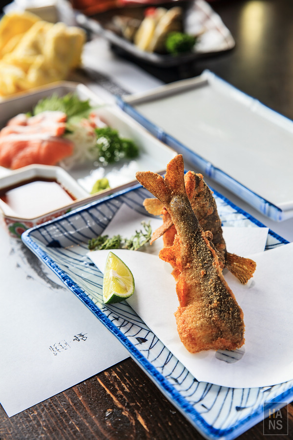 滋賀長濱鮎茶屋かわせ烤香魚料理