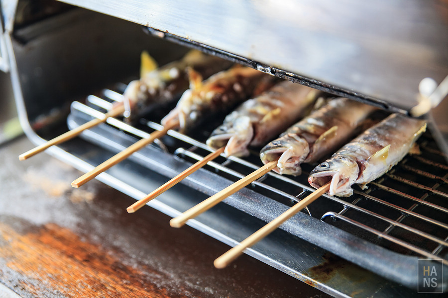 滋賀長濱鮎茶屋かわせ烤香魚料理