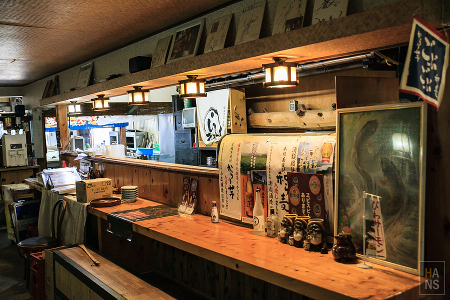 滋賀長濱鮎茶屋かわせ烤香魚料理