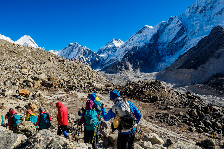 抵達EBC珠峰基地營